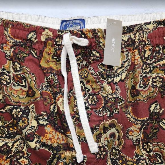 New men's XL J Crew 6" dock short in paisley print - Picture 2 of 8